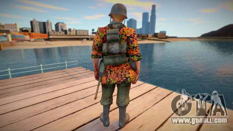 Waffen SS Soldat Camouflage for GTA San Andreas
