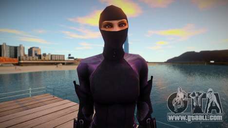 Mujer Ninja for GTA San Andreas