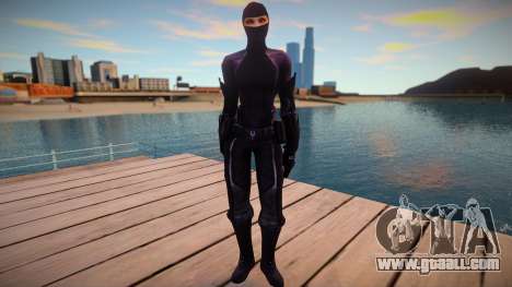 Mujer Ninja for GTA San Andreas