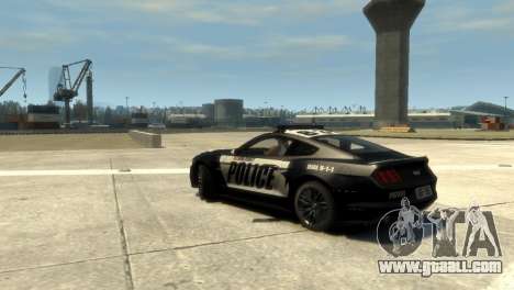 2015 Ford Mustang GT Police (UpdateV2.1) for GTA 4