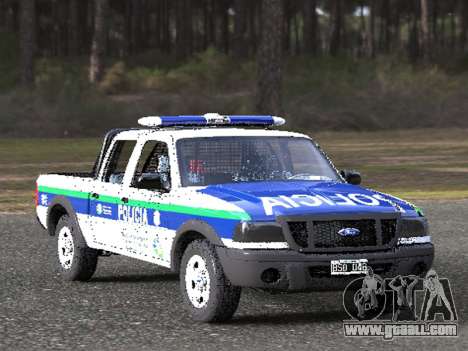Ford Ranger 2008 Bonaerense Police for GTA San Andreas