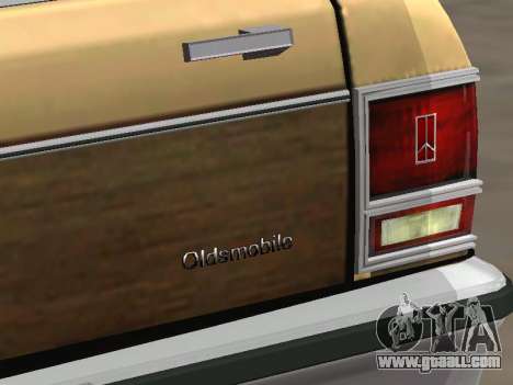 Oldsmobile Custom Cruiser 1980 Wooden body for GTA San Andreas