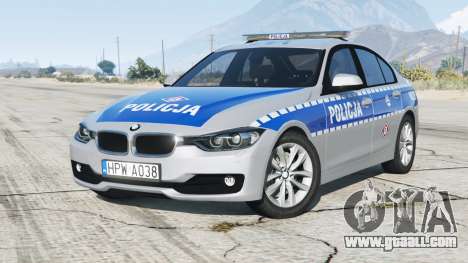 BMW 330i (F30) 2012〡Polish Police [ELS] add-on
