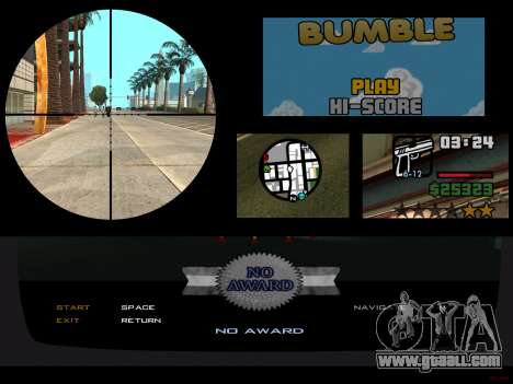 Interface Remastered Project for GTA San Andreas