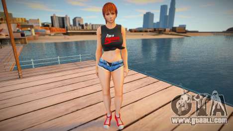 Kasumi Im a Fighter for GTA San Andreas