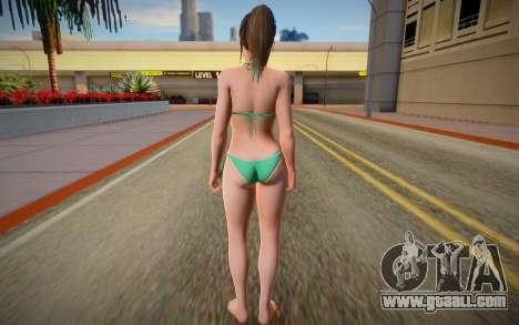 DOAXVV Hitomi Normal Bikini for GTA San Andreas