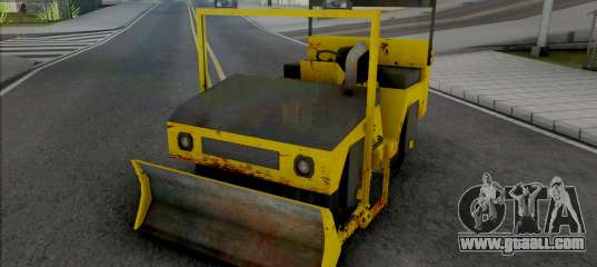 CAT Rodillo Compactador Con Topadora