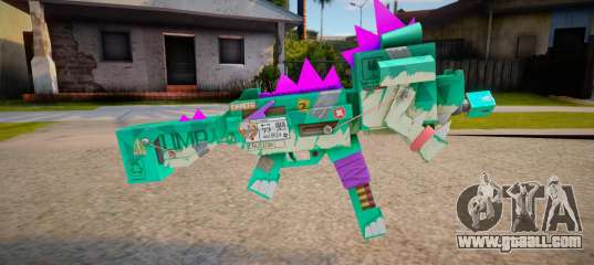 UMP45 Cardboard (Cocodrile) - Garena Free Fire