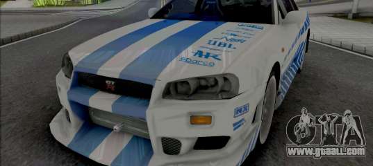 Nissan Skyline GT-R R34 C-West