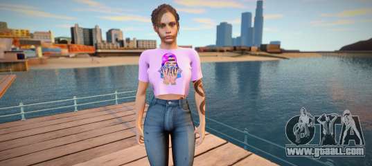 Claire Redfield Denim Jeans