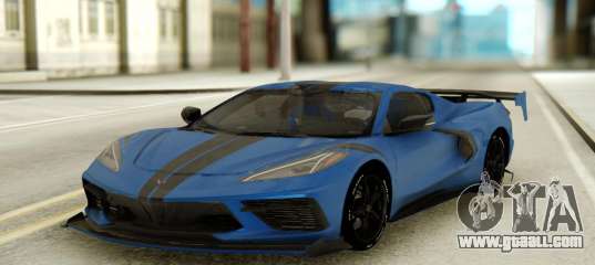Chevrolet Corvette C8 2020 GR Plate