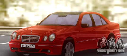 Mercedes-Benz E55 AMG supercharged