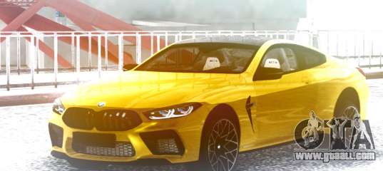 BMW M8 Gold