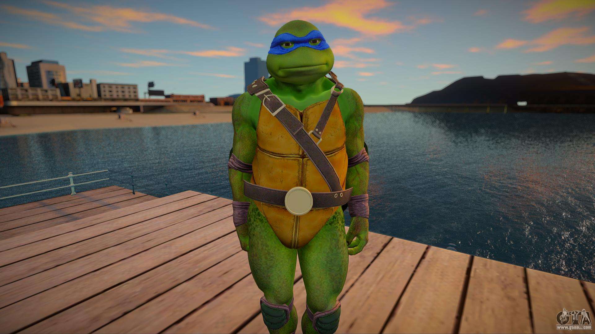 GTA V: Grand Theft Auto 5 leaked map looks like Teenage Mutant Ninja  Turtles character Leonardo - Mirror Online