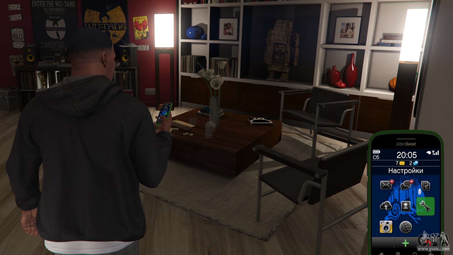 New Wallpaper for Phone Franklin and Michael for GTA 5