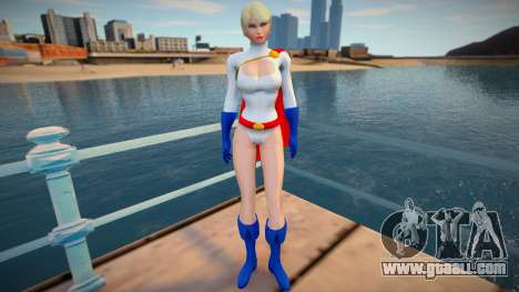 Power Girl for GTA San Andreas