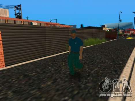 Employee of the Ministry of Emergency Situations for GTA San Andreas
