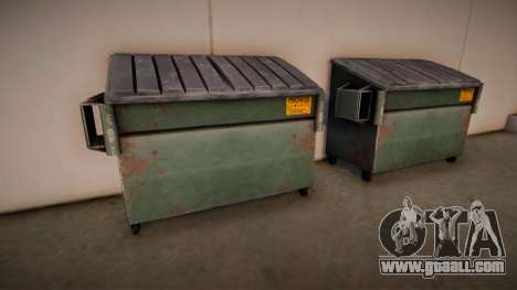 HQ Improved Dumpsters for GTA San Andreas