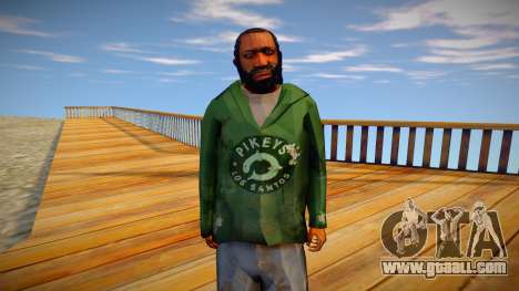 Homeless man from GTA 5 v9 for GTA San Andreas