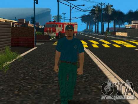 Employee of the Ministry of Emergency Situations for GTA San Andreas