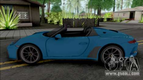 Porsche 911 Speedster 2020 [HQ] for GTA San Andreas
