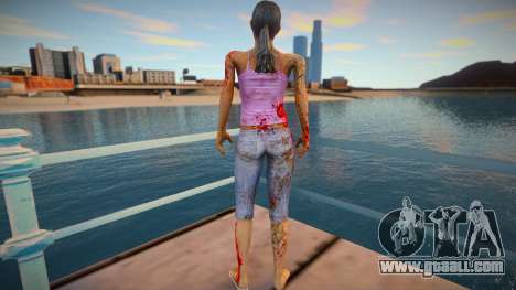 Girl - zombies from the game Resident Evil for GTA San Andreas