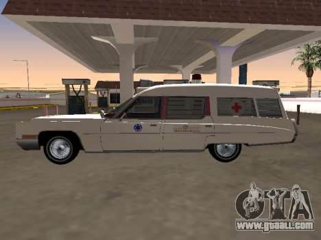 Cadillac Fleetwood Wagon 1970 Ambulance for GTA San Andreas