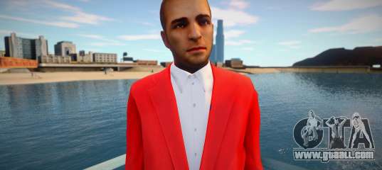 Cool dude red jacket