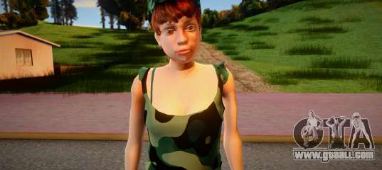 New gungrl3 camouflage style