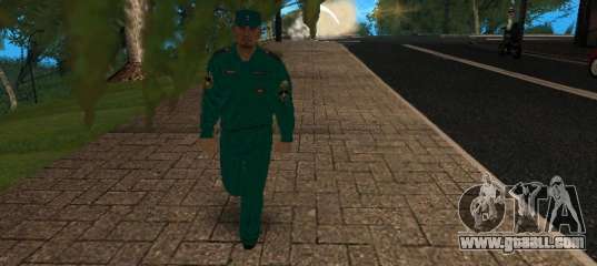 Employee of the Ministry of Emergency Situations of Russia