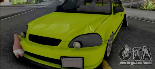 Honda Civic 1.6 iES Yellow