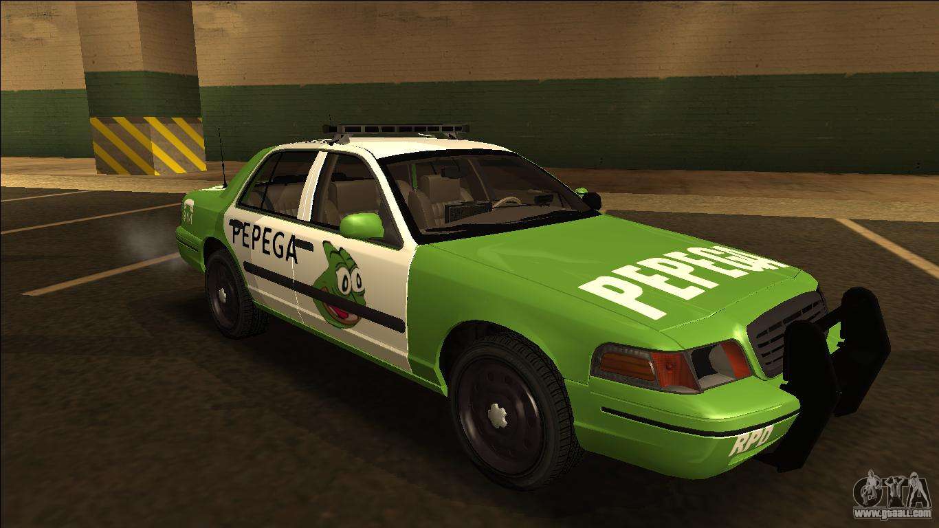 Ford Crown Victoria - Police (NFS MW Pepega) for GTA San Andreas