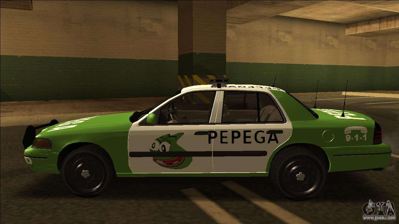 Ford Crown Victoria - Police (NFS MW Pepega) for GTA San Andreas