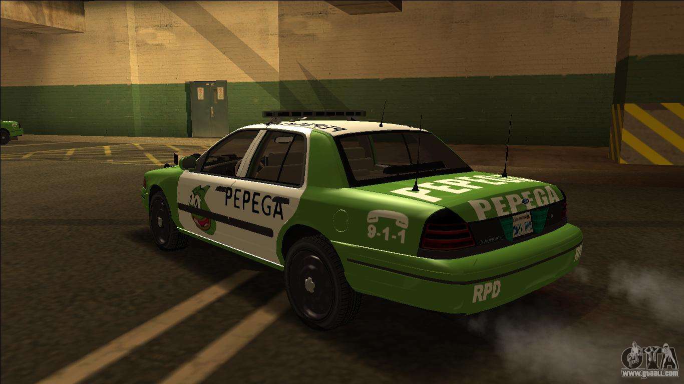 Ford Crown Victoria - Police (NFS MW Pepega) for GTA San Andreas