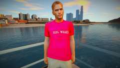 Paul Walker red shirt for GTA San Andreas