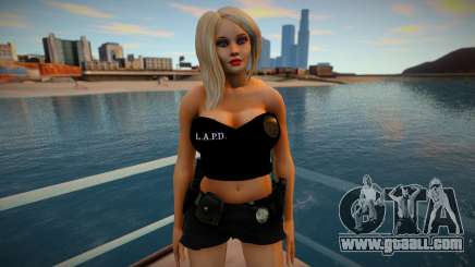 Police Girl Officer for GTA San Andreas