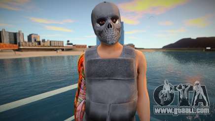 Character in a skull mask from GTA Online for GTA San Andreas