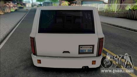 Moonbeam (Standard Van) for GTA San Andreas