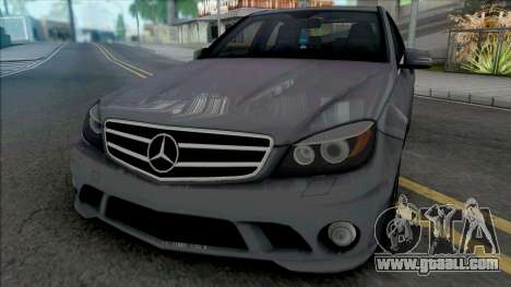 Mercedes-Benz C63 AMG (W204) 2010 [IVF VehFuncs] for GTA San Andreas