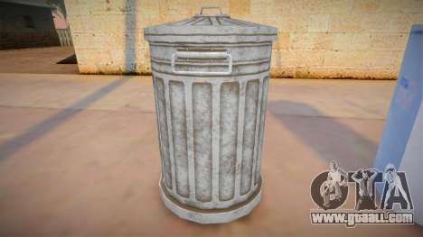 HQ Trash Bin for GTA San Andreas