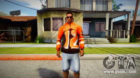 Orange Hoodie 12 for GTA San Andreas