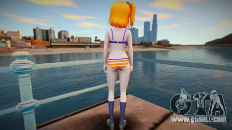 Kousaka Honoka - Love Live - Bikini v1 for GTA San Andreas