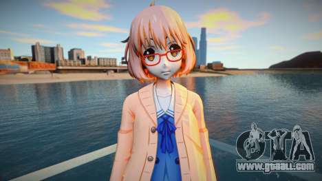 Mirai Kuriyama (KYOUKAI NO KANATA) for GTA San Andreas