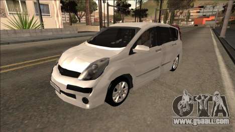 2007 Nissan Note for GTA San Andreas