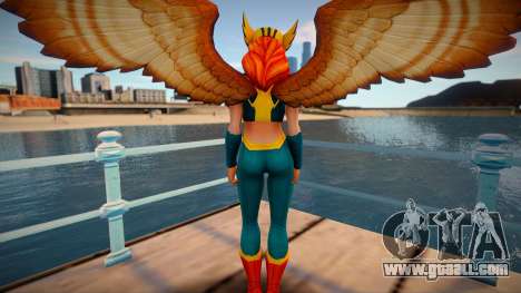 Hawkgirl from DC Legends for GTA San Andreas