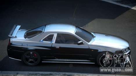 Nissan Skyline R34 PSI-U for GTA 4