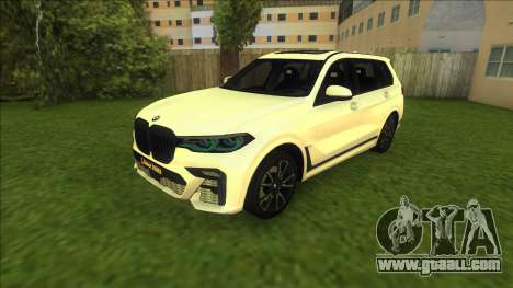 BMW X7 for GTA Vice City