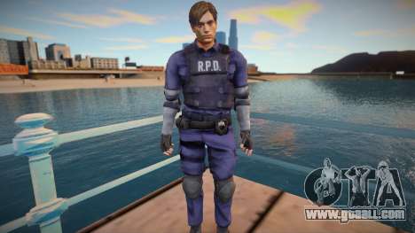 Leon Kennedy From RE2:Remake for GTA San Andreas