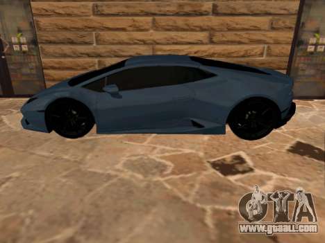 Lamborghini Huracan RUS Plates for GTA San Andreas