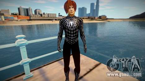 Spiderman 2007 (Black-Unmask) for GTA San Andreas